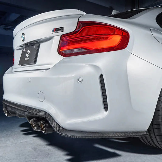 BMW F87 M2 3D Design Type 2 Carbon Fiber Rear Diffuser