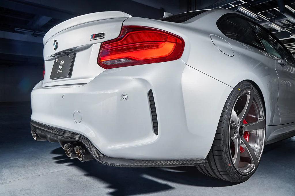 BMW F87 M2 3D Design Type 2 Carbon Fiber Rear Diffuser