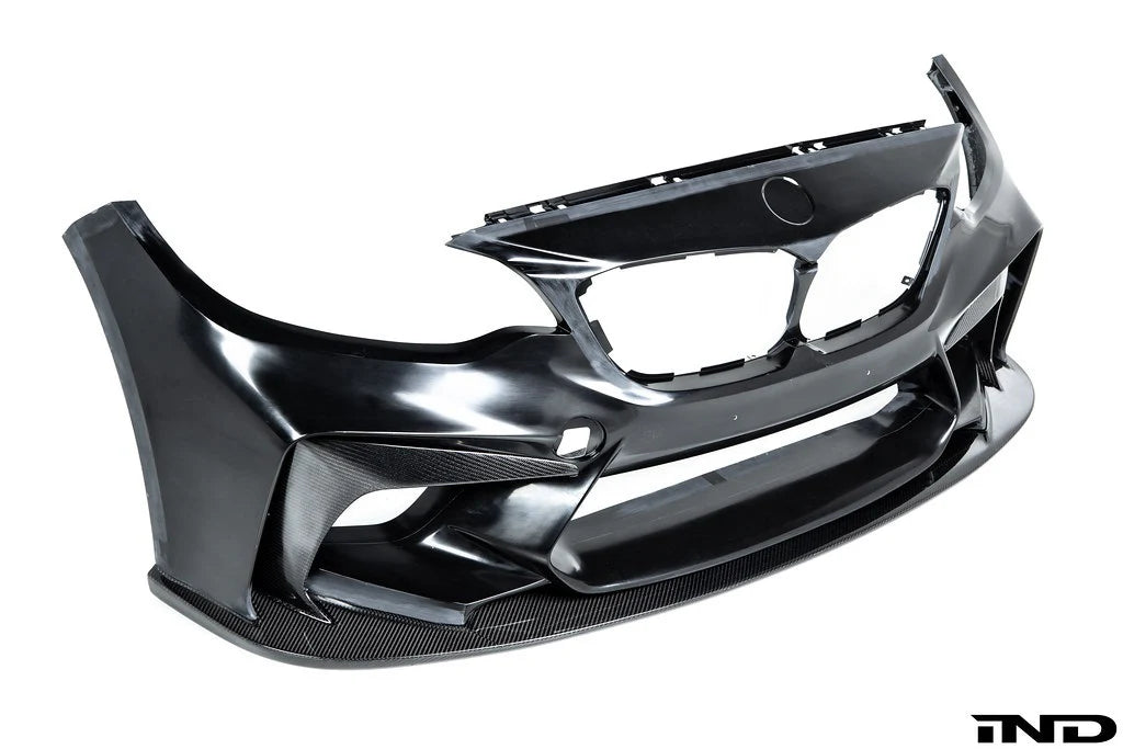 BMW F87 M2 S55 3D Design Carbon Fiber Front Bumper
