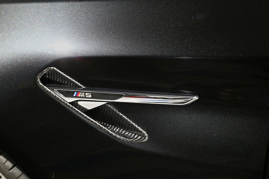 BMW F90 M5 3D Design Carbon Fiber Side Vent Set