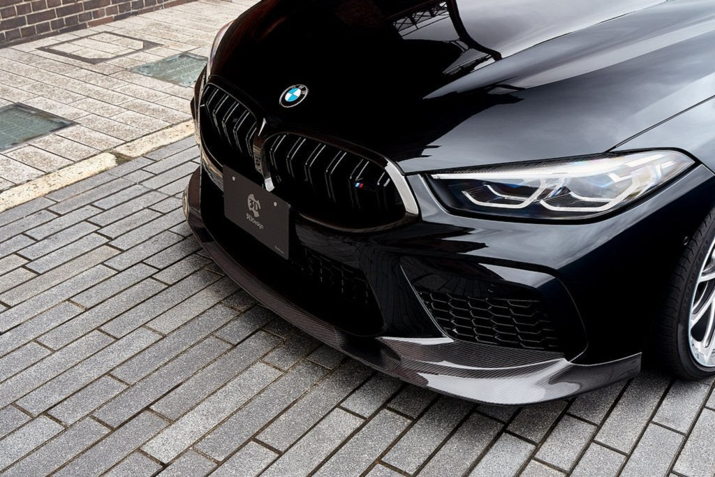 BMW F91 / F92 / F93 M8 3D Design Carbon Fiber Front Lip