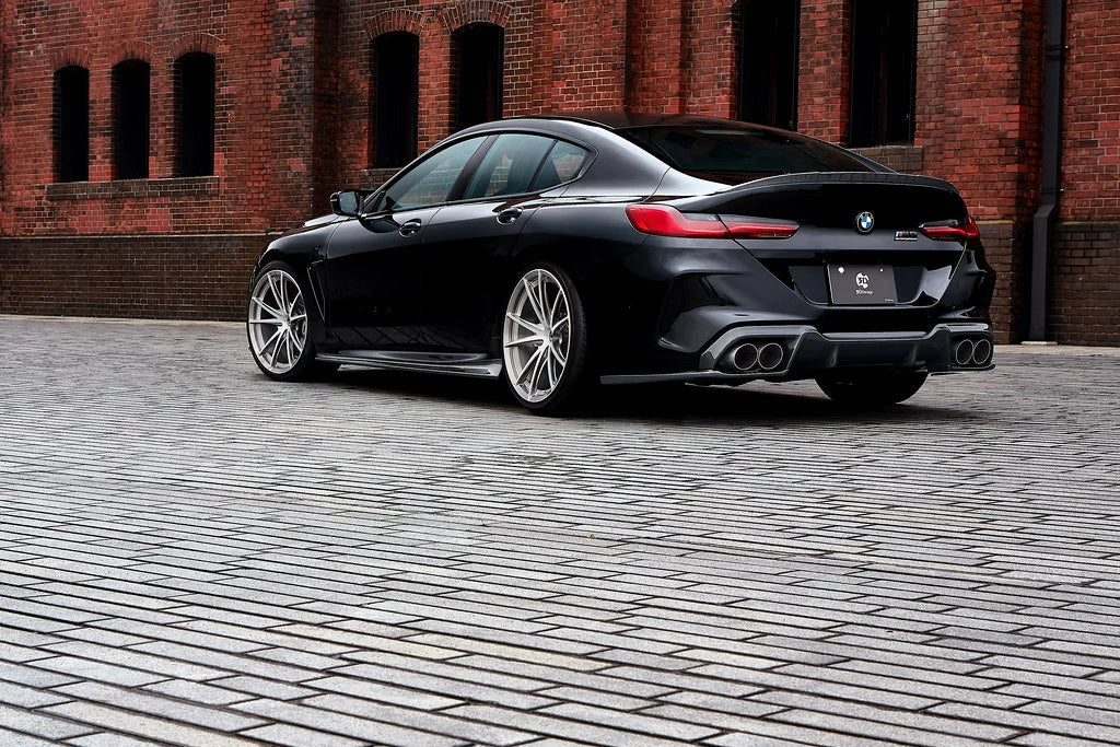 BMW F93 M8 Gran Coupe 3D Design Carbon Fiber Side Skirt Set