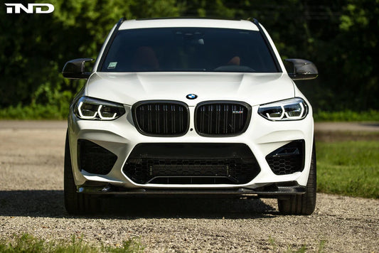 BMW F97 X3M & F98 X4M 3D Design Pre-LCI Carbon Fiber Front Lip