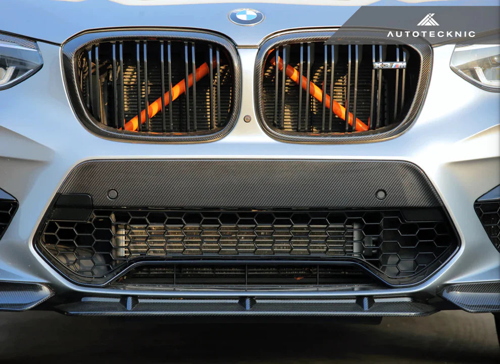 BMW F97 X3M & F98 X4M Autotecknic Dry Carbon Fiber Bumper Trim