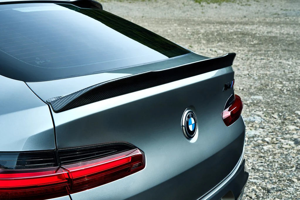 BMW F98 X4M 3D Design Carbon Fiber Rear Trunk Spoiler