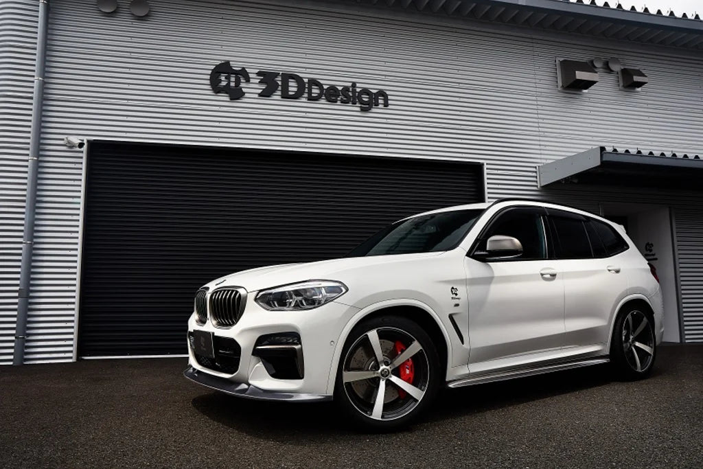 BMW G01 X3 & G02 X4 3D Design Carbon Fiber Side Skirts
