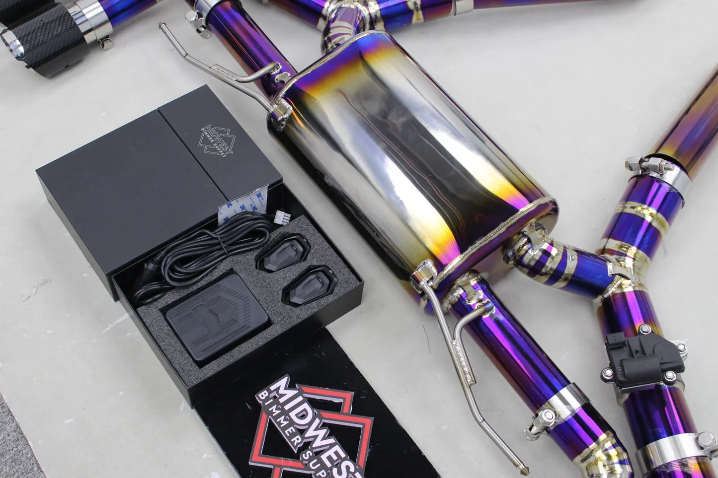 BMW G2X M340i/M440i Stainless Steel & Titanium MBS Valved Exhaust System