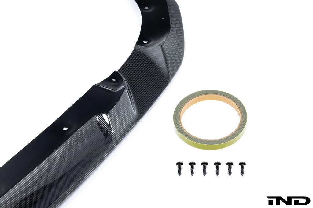 BMW G42 2-Series 3D Design M-Sport Carbon Fiber Front Lip Spoiler