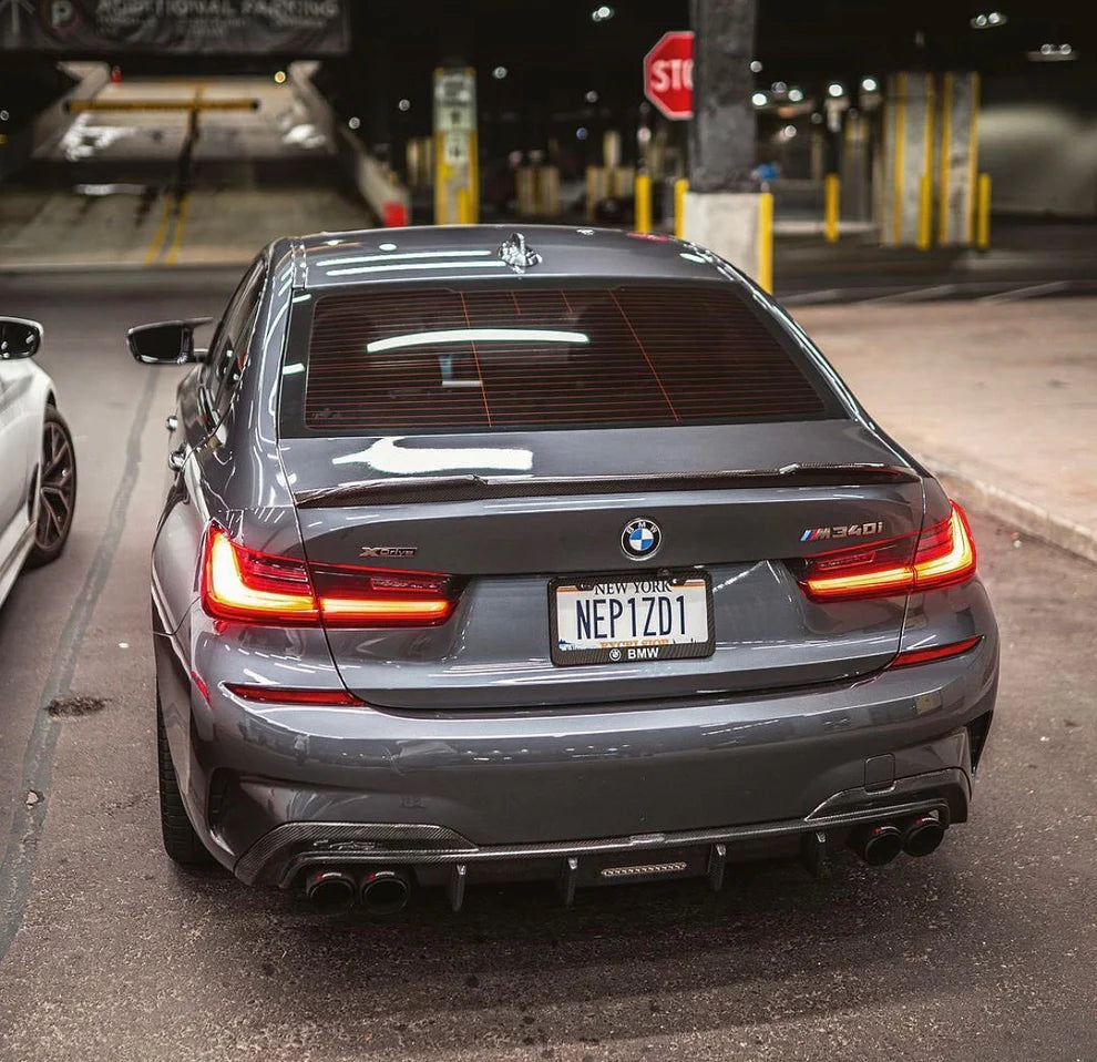 BMW G80 M3 & G20 3-Series CS Style Carbon Fiber Spoiler