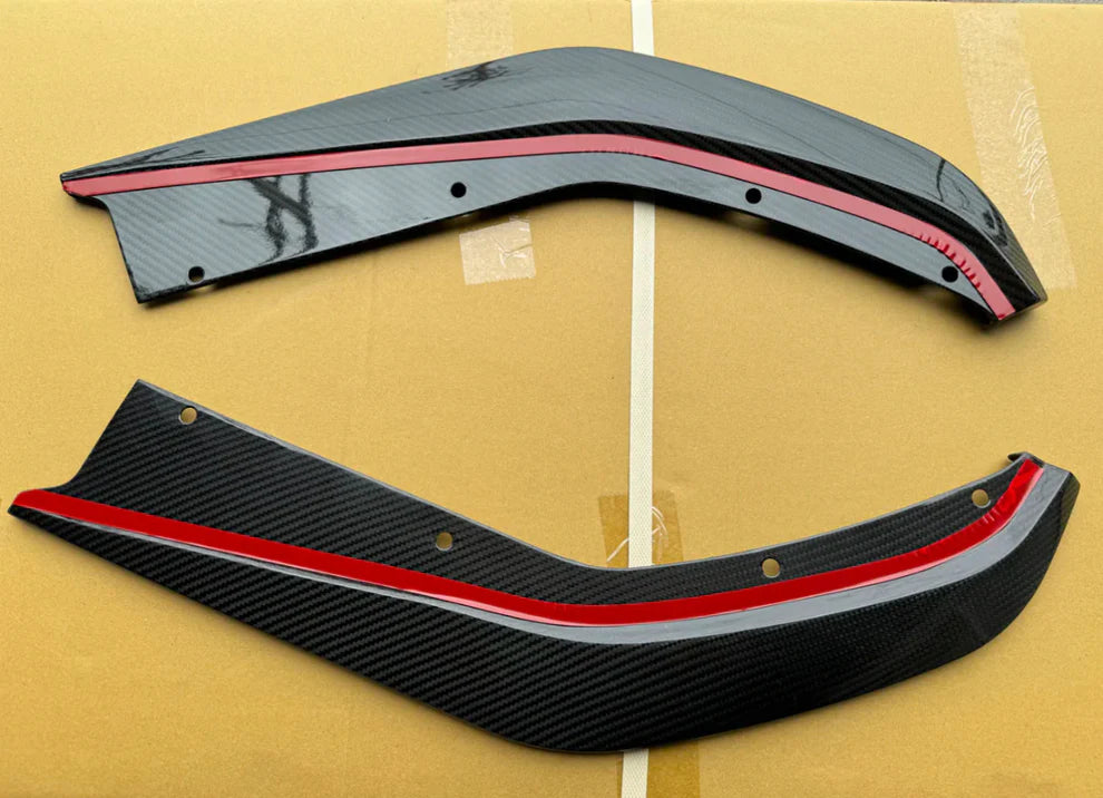 BMW G80 M3 & G82/G83 M4 Carbon Fiber Rear Bumper Extensions