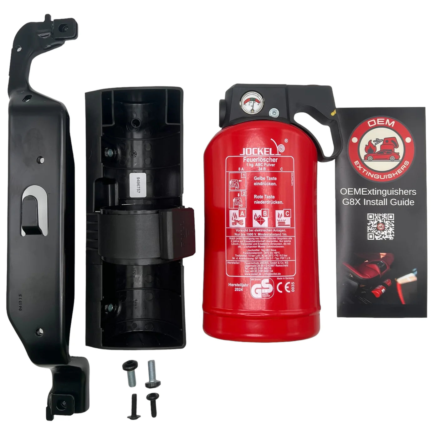 BMW G80 M3 & G82/G83 M4 OEM Fire Extinguisher Kit