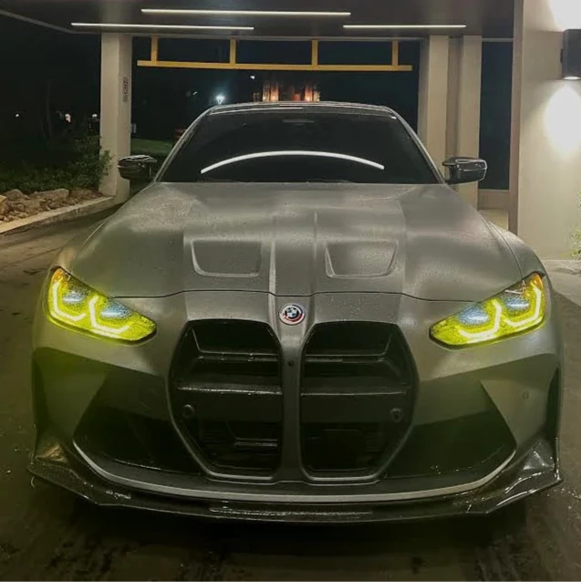 BMW G80 M3 & G82/G83 M4 V Style Carbon Fiber Front Lip