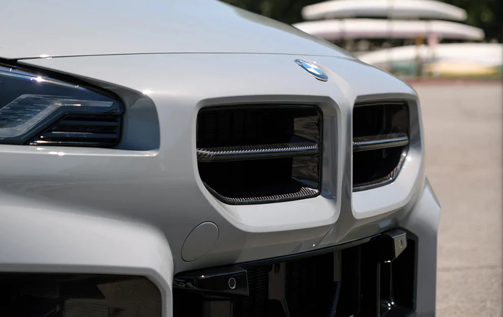 BMW G87 M2 Autotecknic Gloss Black & Carbon Fiber Motorsport Grill