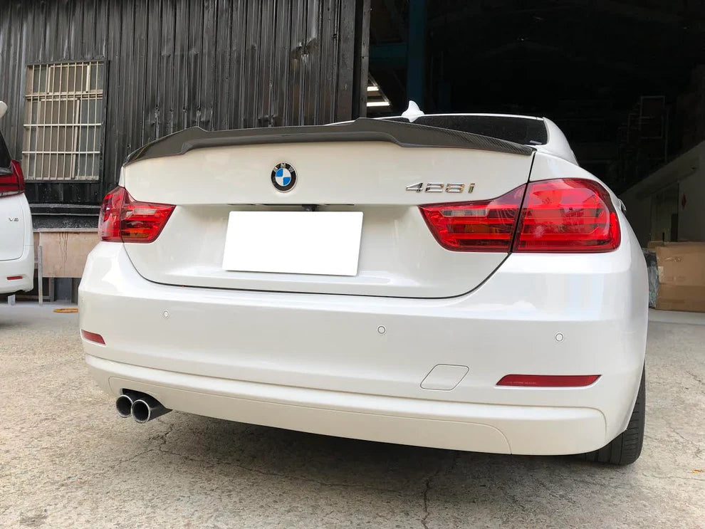 BMW F32 4-Series M4 Style Carbon Fiber Spoiler