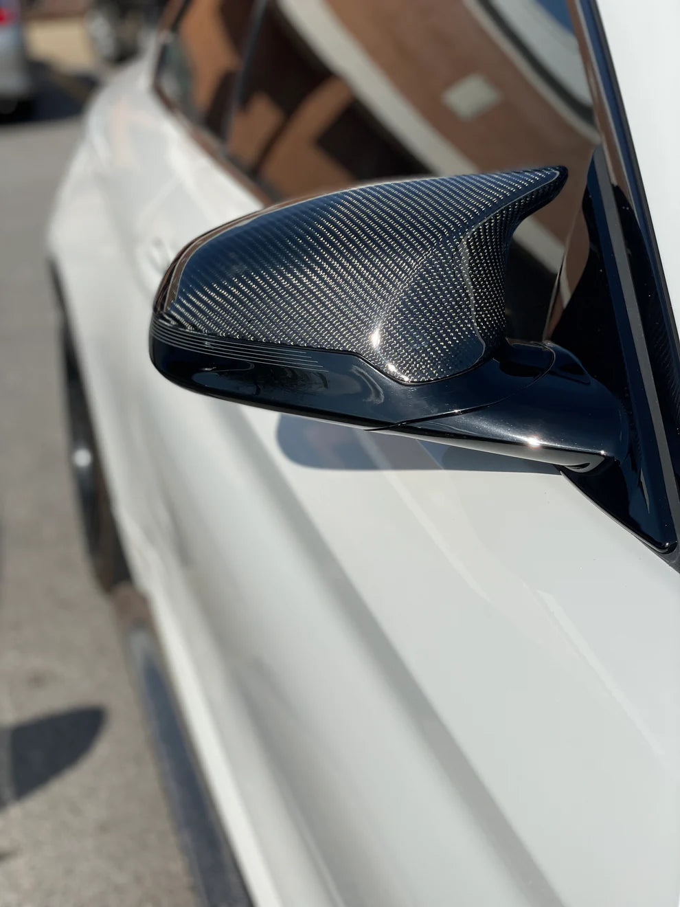 BMW F80 M3 & F82/F83 M4 Carbon Fiber Mirror Caps