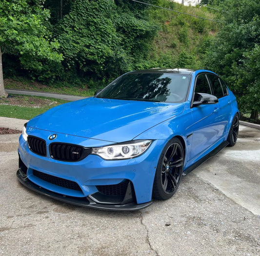 BMW F80 M3 & F82/F83 M4 3D Style Carbon Fiber Front Lip