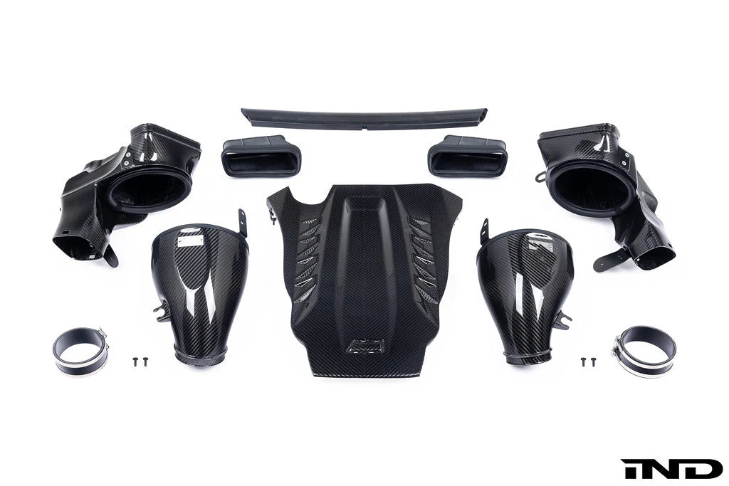 Eventuri BMW F9X X5M, X6M, G09 XM, X5, X6 & X7 Black Carbon Fiber Intake System