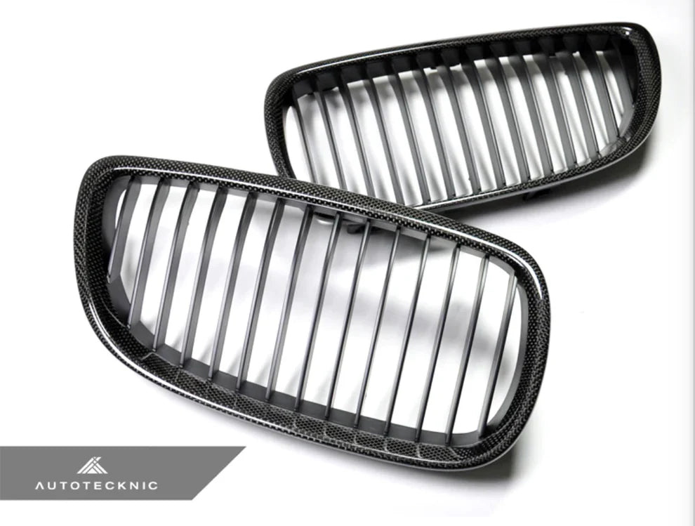 BMW E90, E92 & E93 M3 Autotecknic Carbon Fiber Fiber Grills