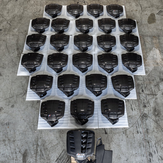 carbon fiber eventuri intake plenum bmw