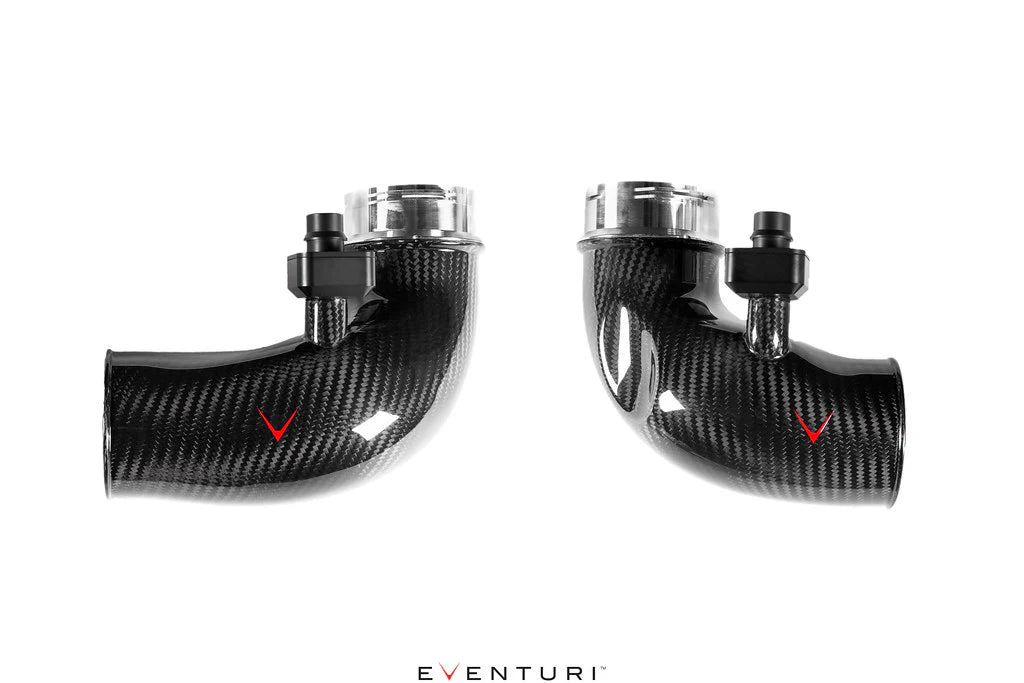 Eventuri BMW F90 M5 & F9X M8 Carbon Fiber Turbo Inlet Set