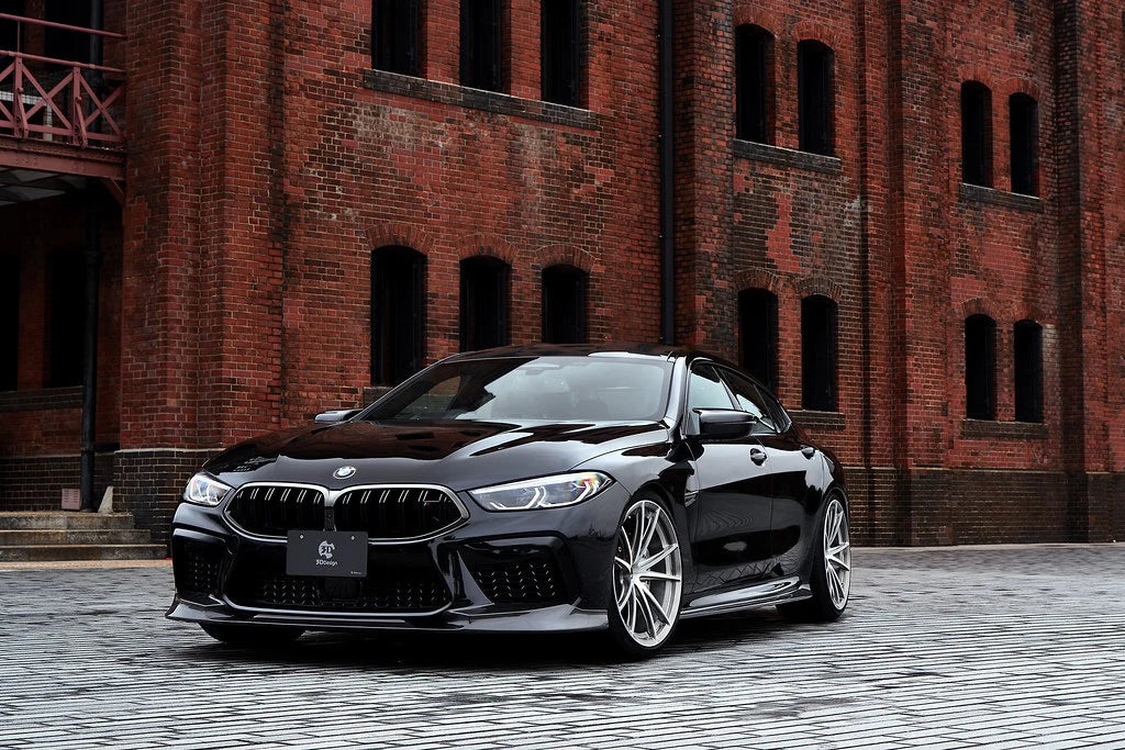 BMW F93 M8 Gran Coupe 3D Design Carbon Fiber Side Skirt Set