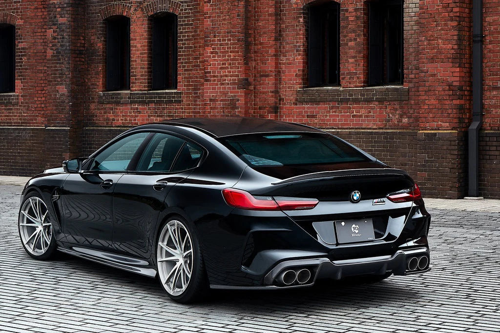 BMW F93 M8 Gran Coupe 3D Design Carbon Fiber Side Skirt Set