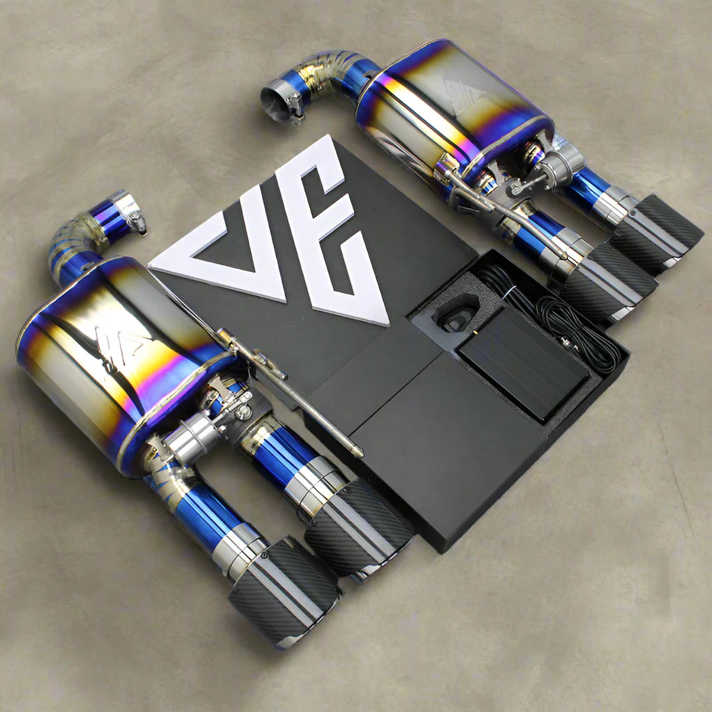 Ford Mustang GT S550 Titanium Valved Axle Back Exhaust