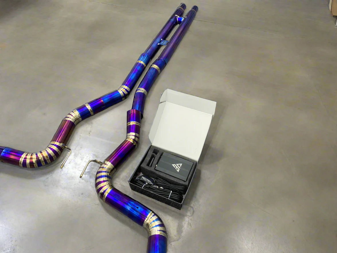 Ford Mustang GT S550 Titanium Valved Cat Back Exhaust