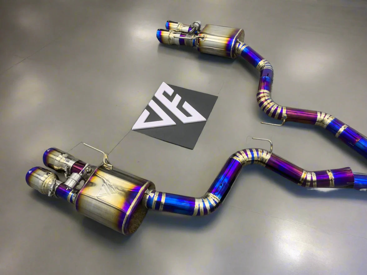 Ford Mustang GT S550 Titanium Valved Cat Back Exhaust