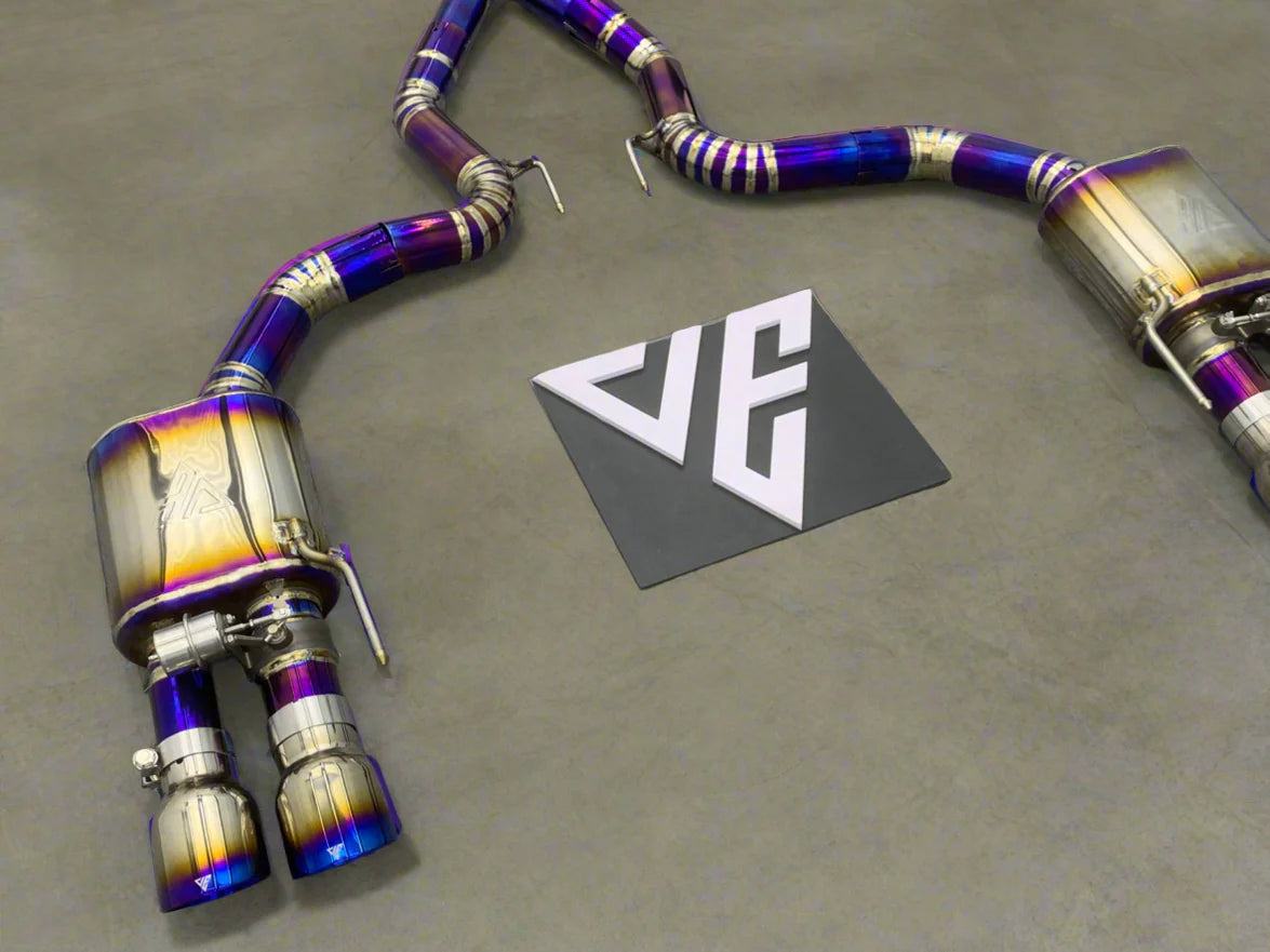 Ford Mustang GT S550 Titanium Valved Cat Back Exhaust