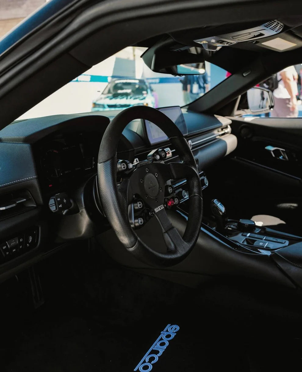 Toyota Supra JQ Werks Madtrace Racing Steering Wheel System