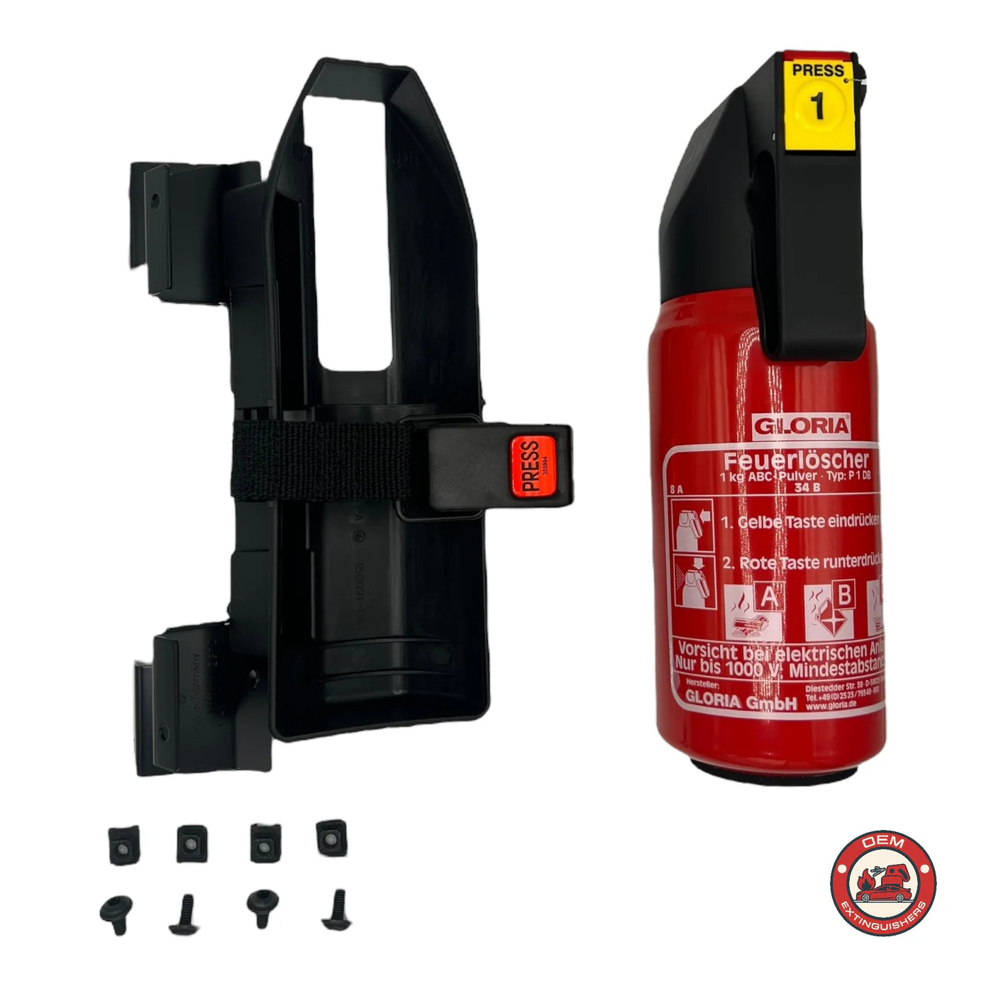 Porsche Cayenne & Macan OEM Fire Extinguisher Kit
