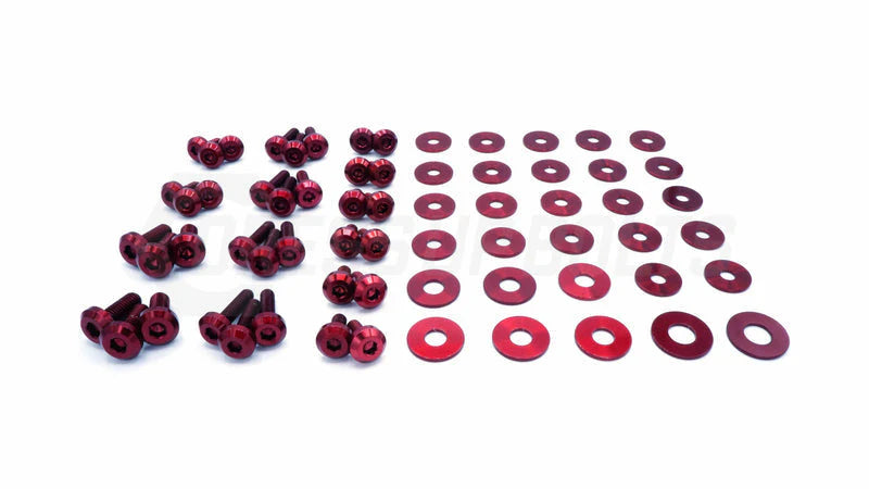 BMW F80 M3 Dress Up Bolts Stage 1 Titanium Hardware Engine Bay Kit (7 Colors)
