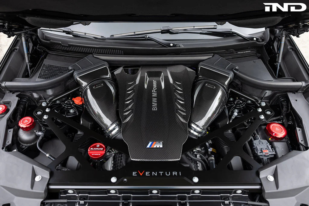 Eventuri BMW F9X X5M, X6M, G09 XM, X5, X6 & X7 Black Carbon Fiber Intake System