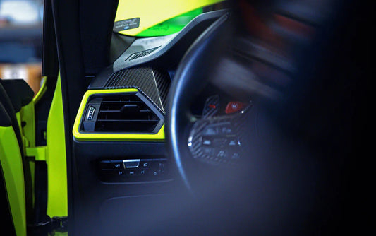 BMW G80 M3 & G82/G83 M4 Autotecknic Carbon Fiber Air Vent Trim