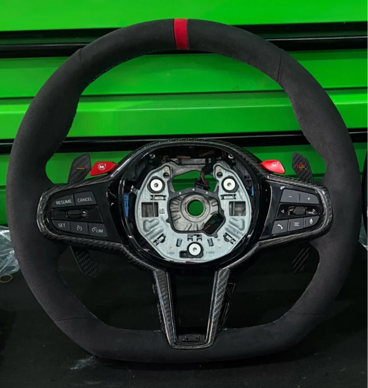 bmw steering wheel alcantara m2 m3 m4