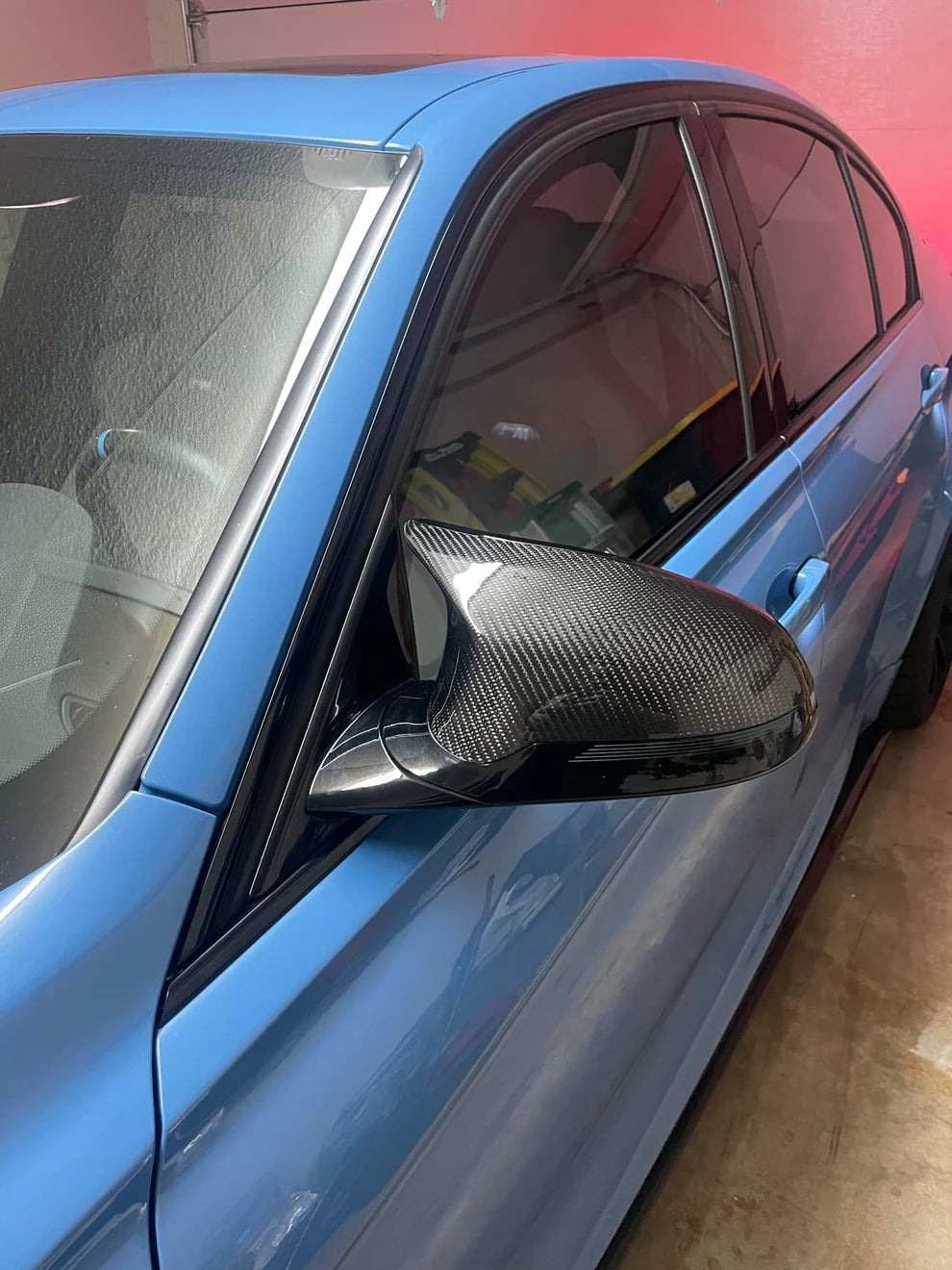BMW F80 M3 & F82/F83 M4 Carbon Fiber Mirror Caps