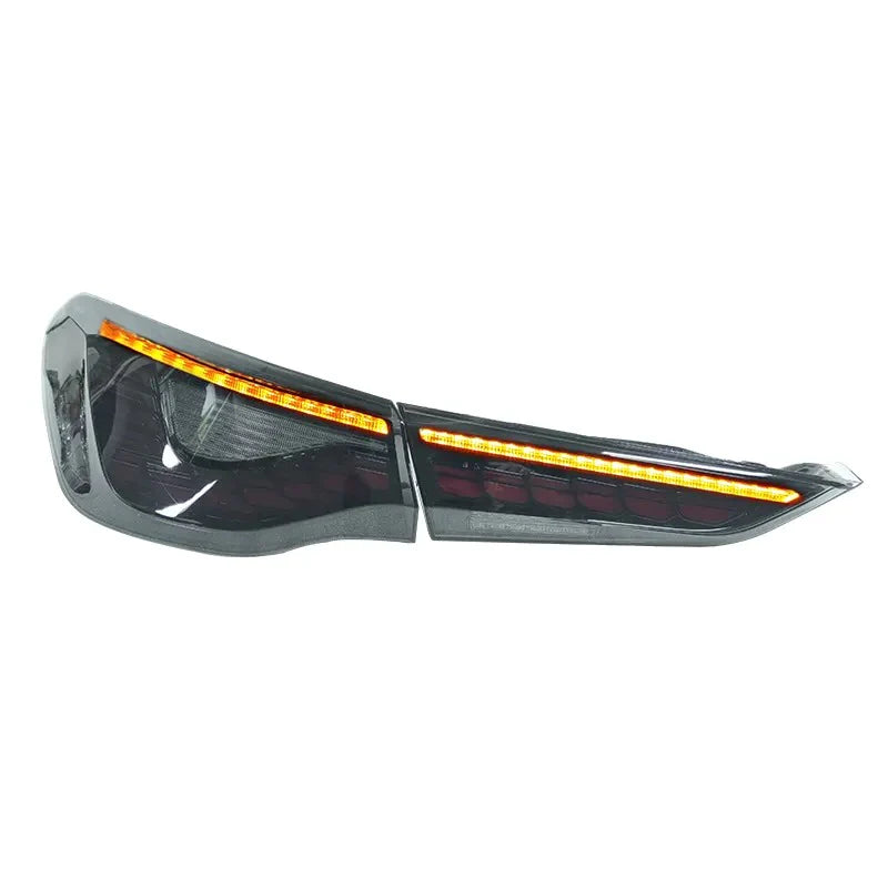 BMW G82 M4 & G2X 4-Series OLED GTS Style Tail Lights Red & Black