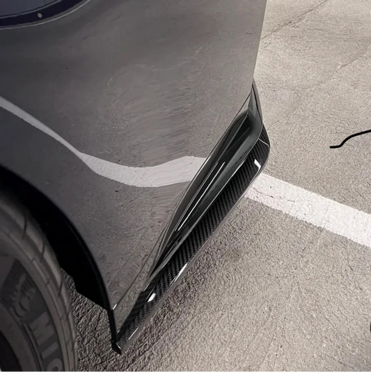 BMW G80 M3 & G82/G83 M4 Carbon Fiber Rear Bumper Extensions