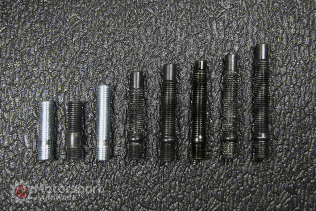 BMW E-Chassis 82mm Motorsport Hardware Black Race Stud Kit 12×1.5