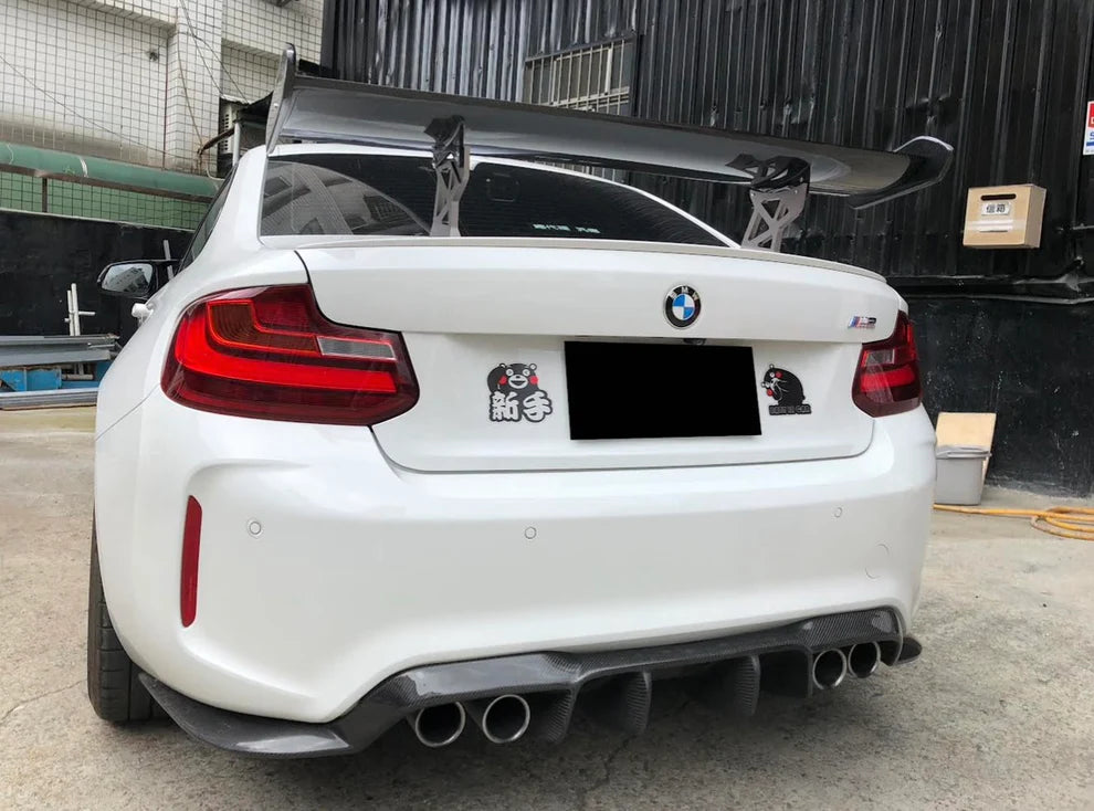 BMW F87 M2 & F82/F83 M4 & F80 M3 GTS Style Carbon Fiber Wing