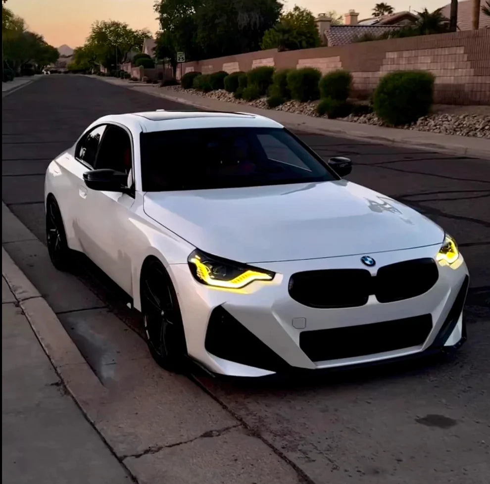 BMW G87 M2 & G42 2-Series Yellow DRL Modules