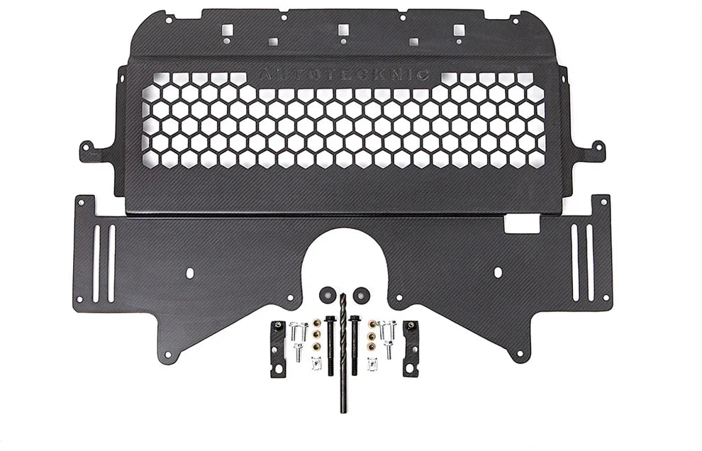 BMW G80 M3 & G82/G83 M4 & G87 M2 Autotecknic Dry Carbon Fiber Oil Cooler Guard