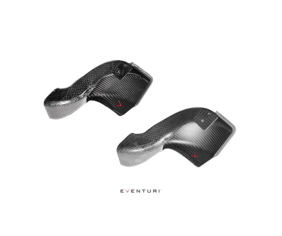 BMW G80 M3 & G82/G83 M4 Eventuri Black Carbon Fiber Intake Scoop Set