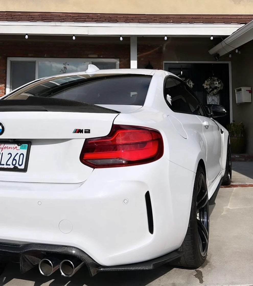 BMW F87 M2 V3 Carbon Fiber Rear Diffuser