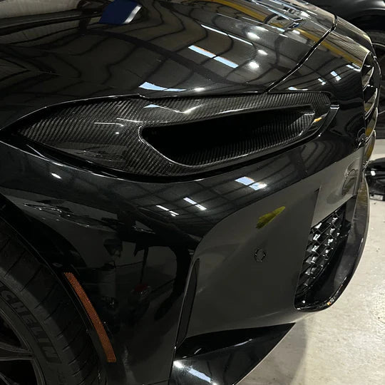 BMW G87 M2 Project Gamma Carbon Fiber Headlight Delete Intake
