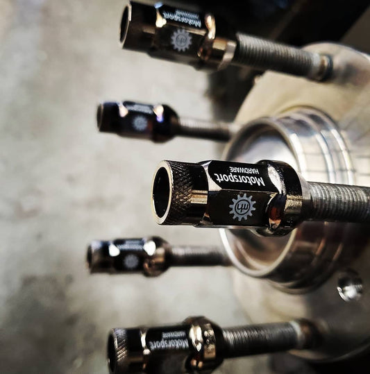 Motorsport Hardware 17mm Titan Cold Forged Alloy Steel Race Nuts 14×1.5 & 14×1.25