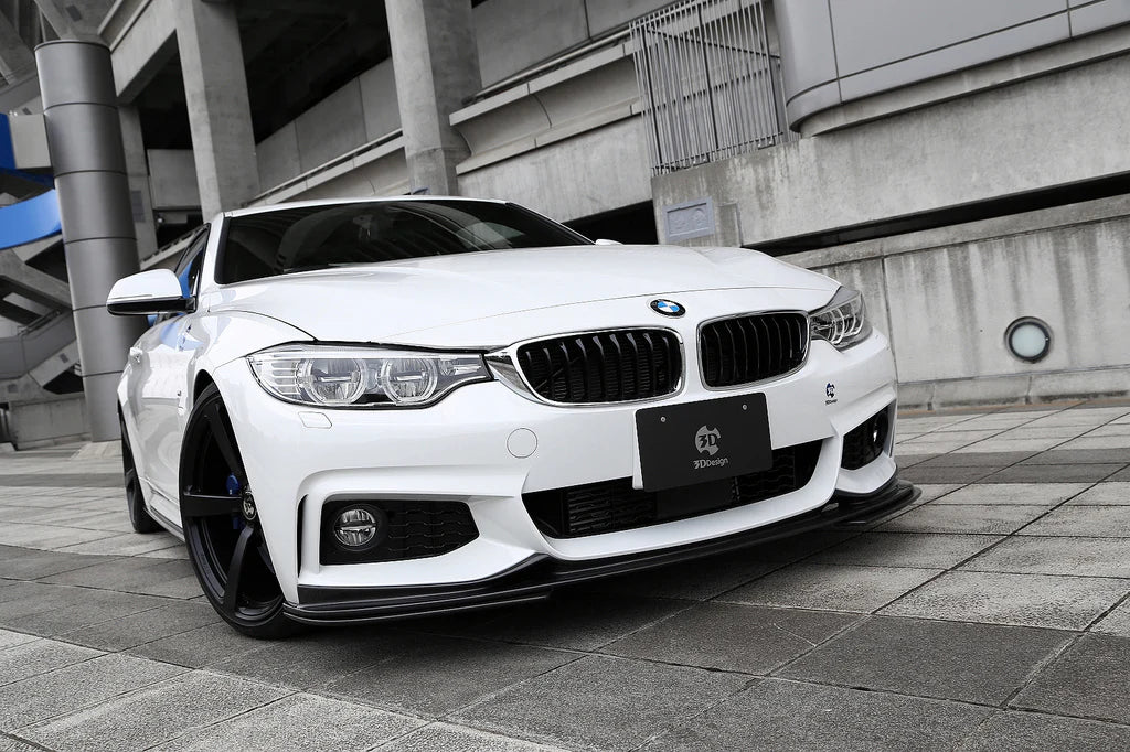 BMW F32 / F36 4-Series 3D Design M-Sport Carbon Fiber Front Lip