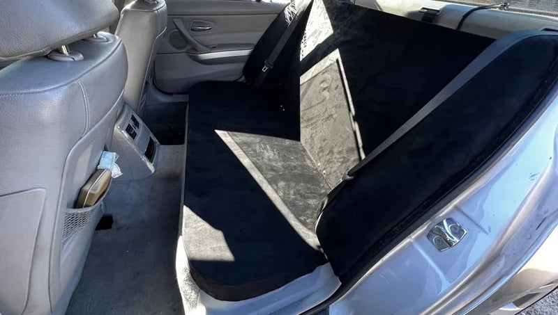 BMW E90 M3 Suede Rear Seat Delete Panel