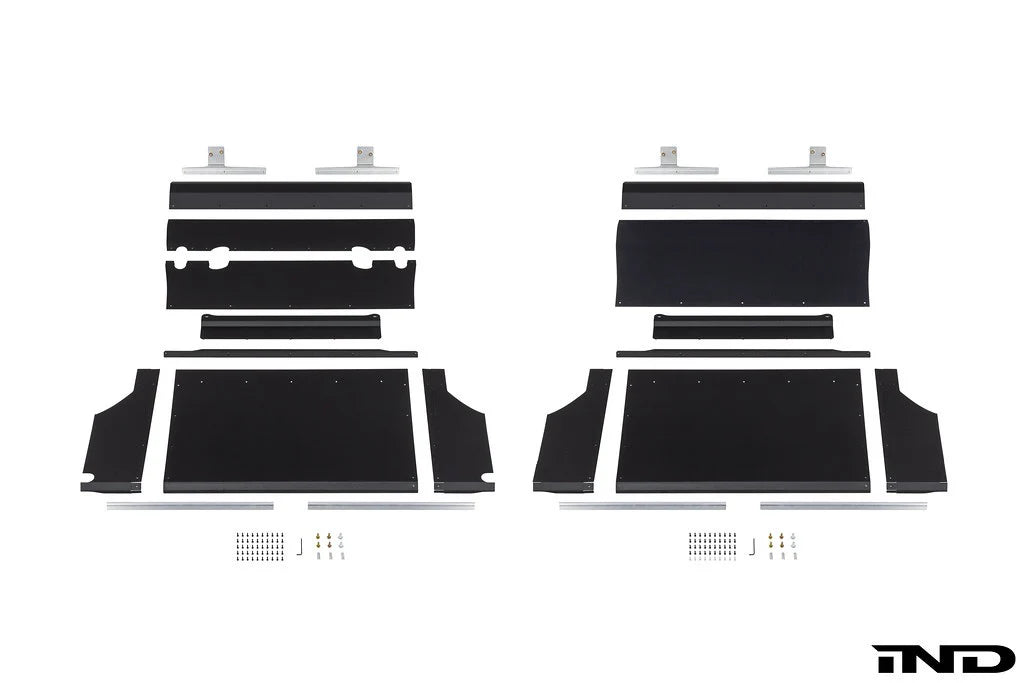 BMW G82 M4 Fall-Line Motorsports Rear Seat Delete Closeout Panel Set